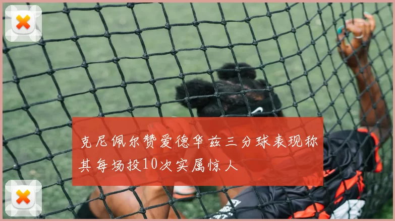 克尼佩尔赞爱德华兹三分球表现称其每场投10次实属惊人